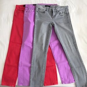 JCrew Toothpick Ankle Jeans